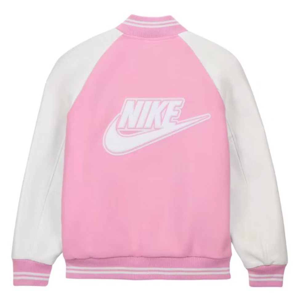 Nike x Nigo Varsity Jacket - Size XLarge - Pink - NEW